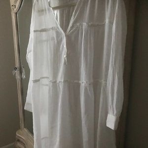 Cotton beach cover up